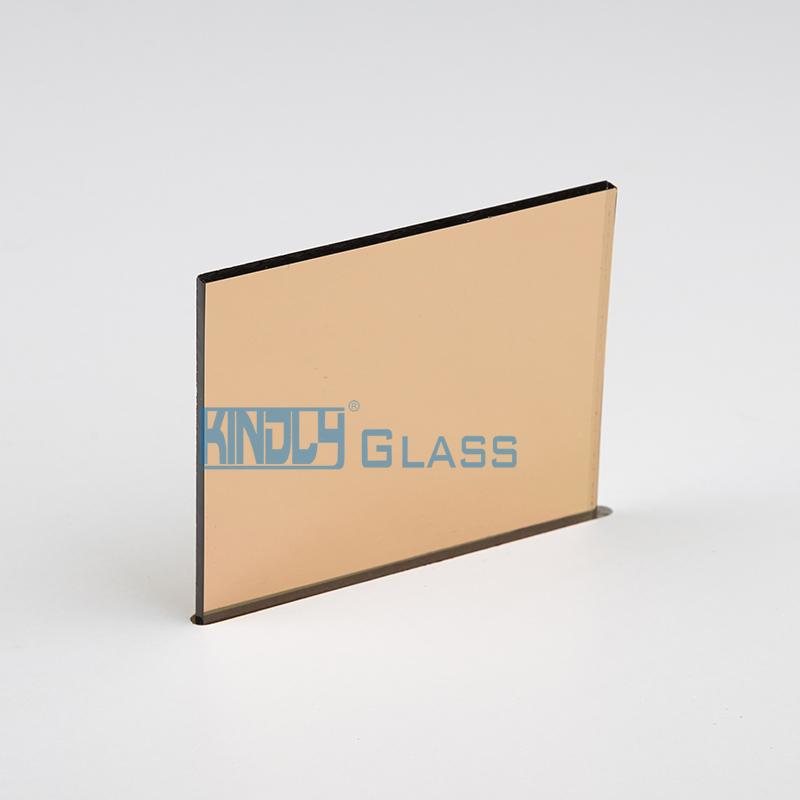 Golded Bronze Soft Coated Glass